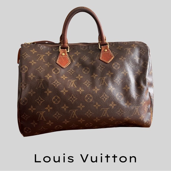 VINTAGE AUTHENTIC LOUIS VUITTON SPEEDY - CIRCA 2001 - MADE IN FRANCE - SIZE 32 - Picture 1 of 16